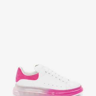 Sneakers Oversize Bianco/Fucsia da Donna 611698WHX9V9126